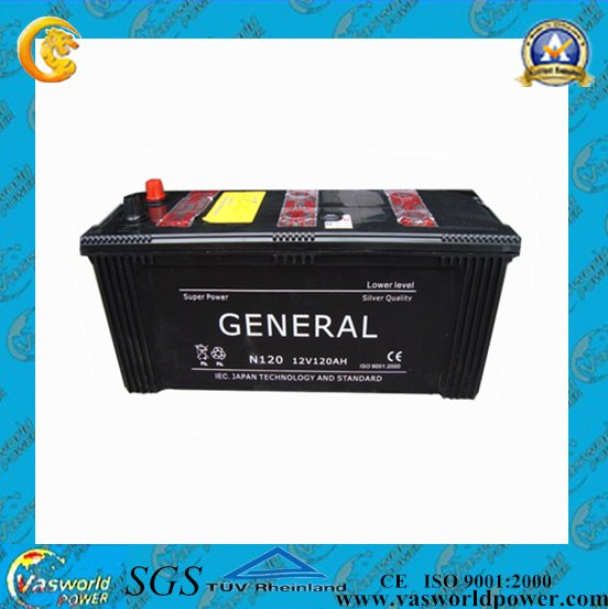 JIS N150 Maintenance Free Car Battery with Good Price