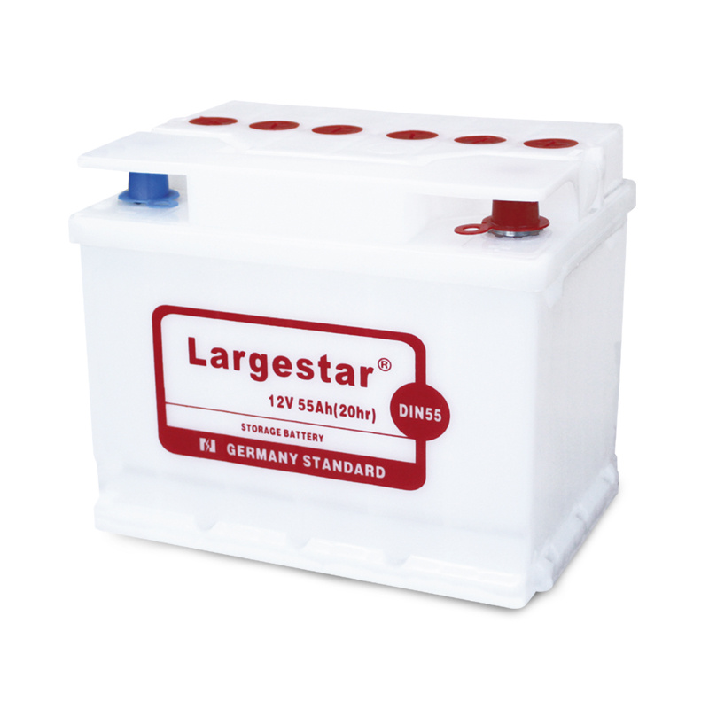 Top Quality Automotive Battery 12V 55ah DIN55