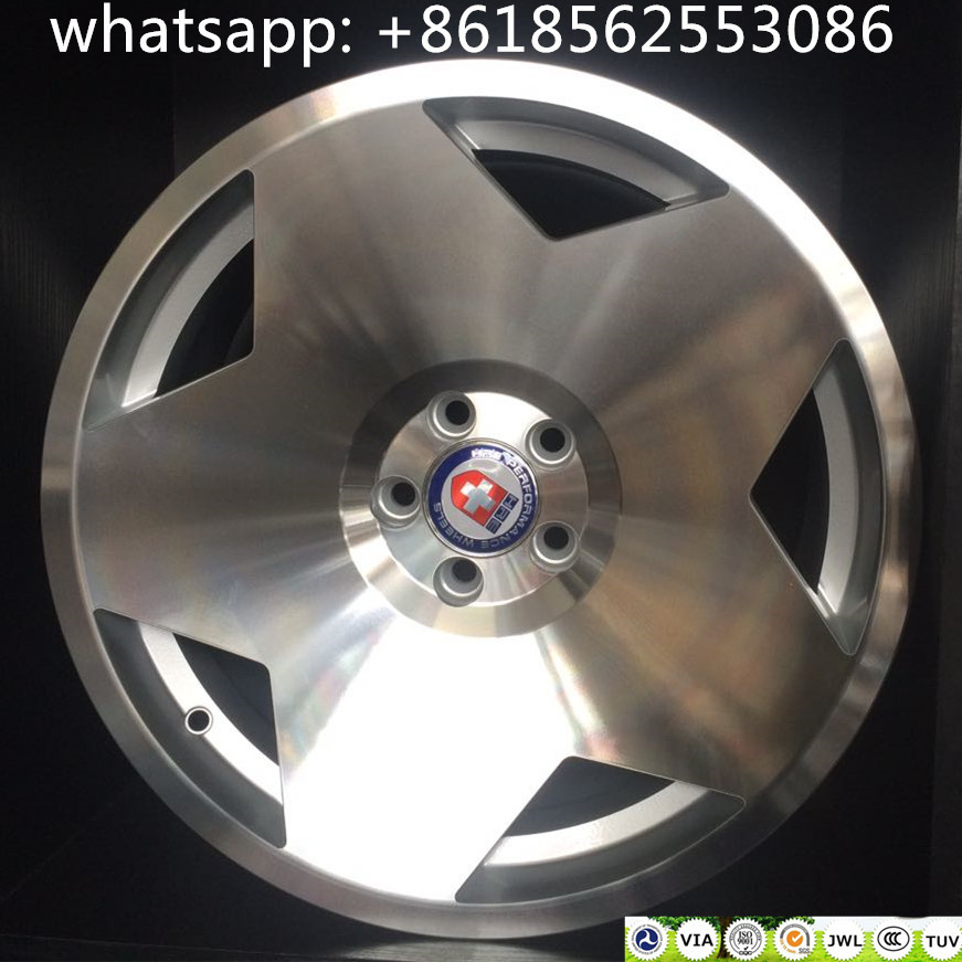 Auto Car Aluminum Rims Hre Alloy Wheel Via Jwl