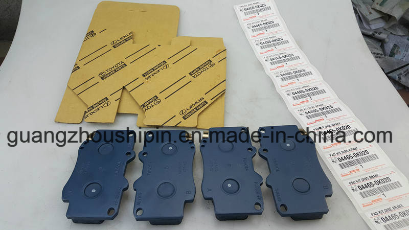 Car Brake Pads for Toyota Hilux/Vigo Kun26 04465-0k020 Auto Parts