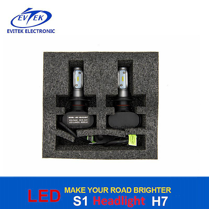 S1 Seoul-Csp H7 4000lm Car LED Headlight H7 6500k