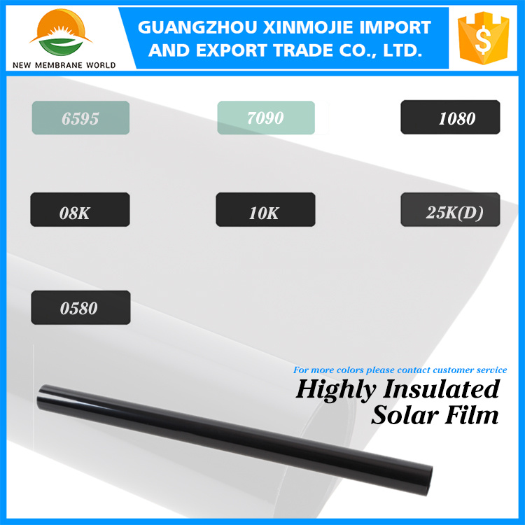 High Heat Insulation Automobile 2ply Car Front/Side/Back Window Tint Film/Car Solar Tint Film