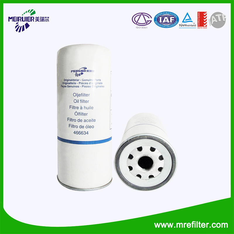 OEM ODM Oil Filter 466634 for Volvo Truck