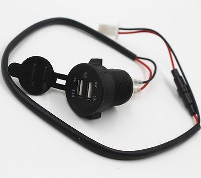 Power Socket Adapter Charger with Cables