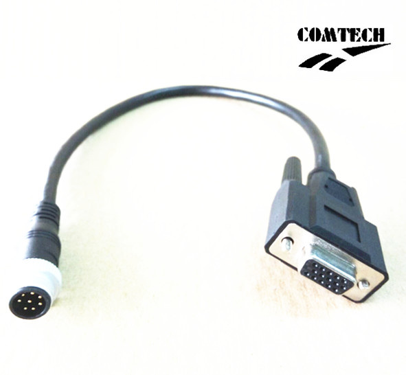 M12 8p M to Hdb 9p F Connectors