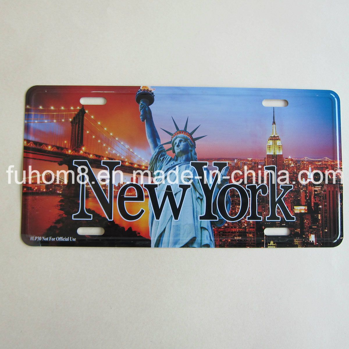 Fshion Souvenir Aluminum Poster Card / Metal Card