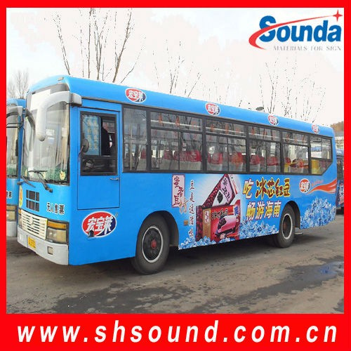 Self Adhesive Vinyl on Vehicles (SAV120)