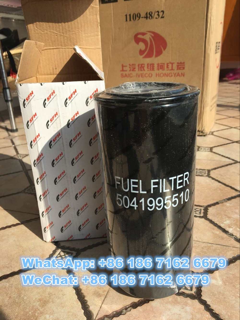 High Quality Iveco Hongyan Genlyon Truck Spare Parts Fuel Fine Filters Diesel Filters 5041995510 for FIAT