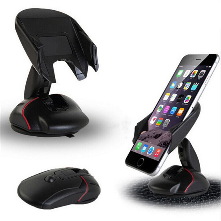 Cell Phone Car Mount Holder Mouse Magic Dual