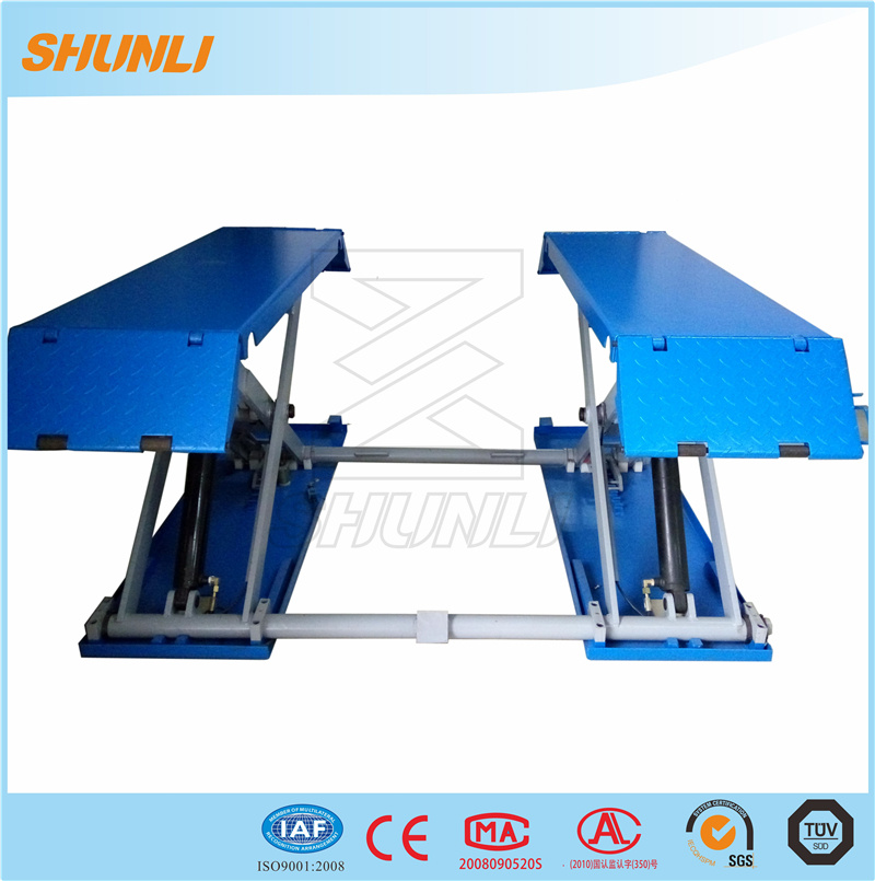 3000kg Ce Approved on Ground Movable Small Scissor Lift