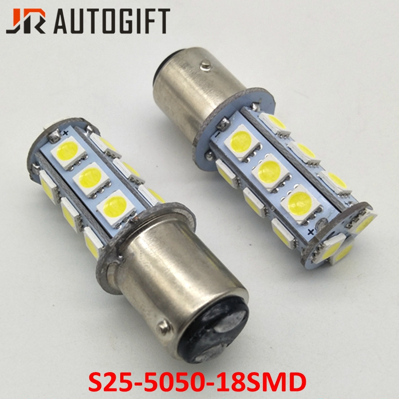 Auto S25 1156 1157 LED Bulbs 5050 18SMD Turn Signal Bulbs