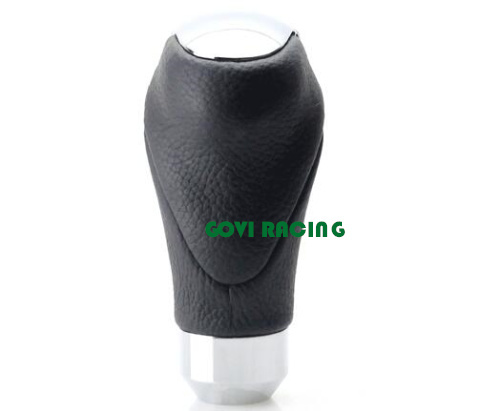 Leather Car Gear Shift Knob Black Customized