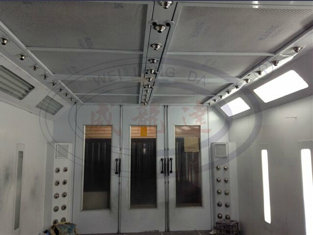 CE Water Based Paint Car Spray Paint Booth Wld8400