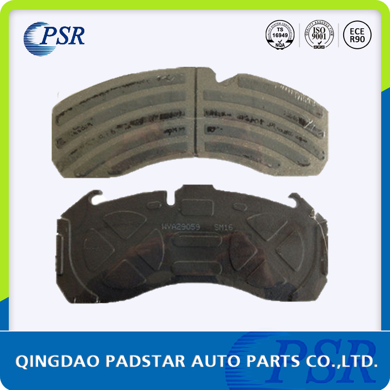 Wva29065 High Quality Auto Parts Truck Brake Pad for Mercedes-Benz