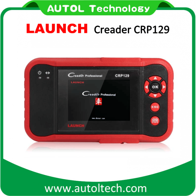2016 New 100% Original Launch X431 Creader Crp129 Launch Crp129 Eng/at/ABS/SRS Epb Sas Oil Service Light Resets Code Scanner