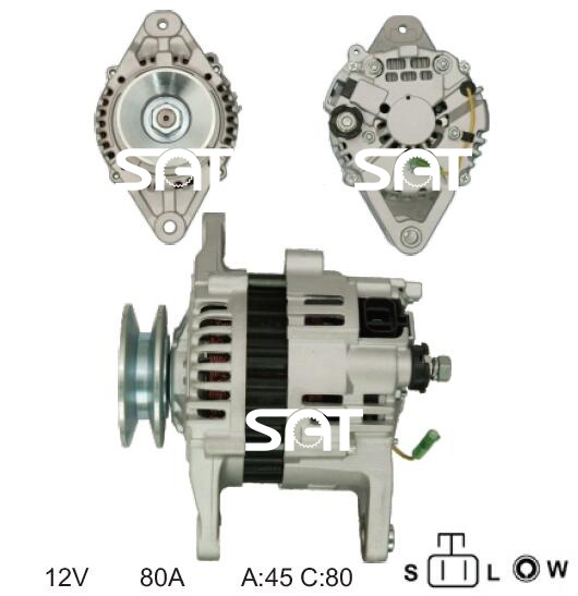 Hitach Alternator Lr180-763 12391077210 Alt32096