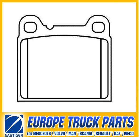 271586 Brake Pad Brake Parts for Volvo Truck Parts
