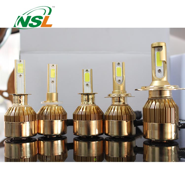 Car Headlight LED C6 COB Chip 9006 Hb4 Auto Headlight DOT