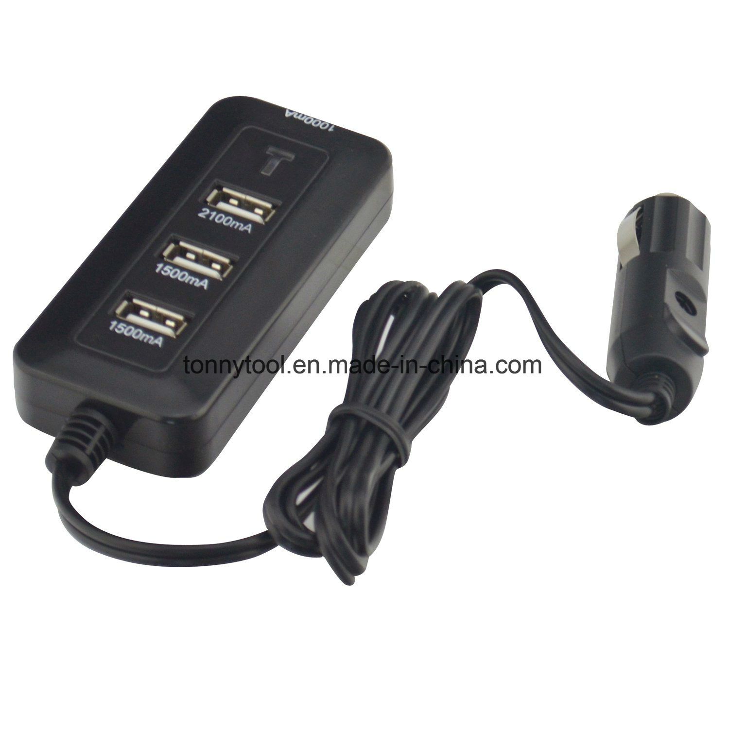 12V Four USB Charger Port