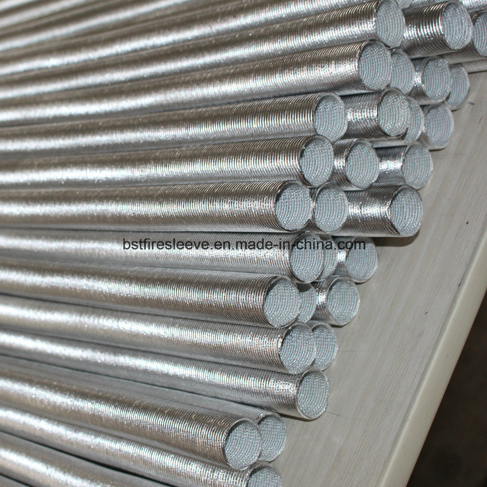 Flexible Aluminum Thermal Insulation Spark Plug Wire Heat Shield