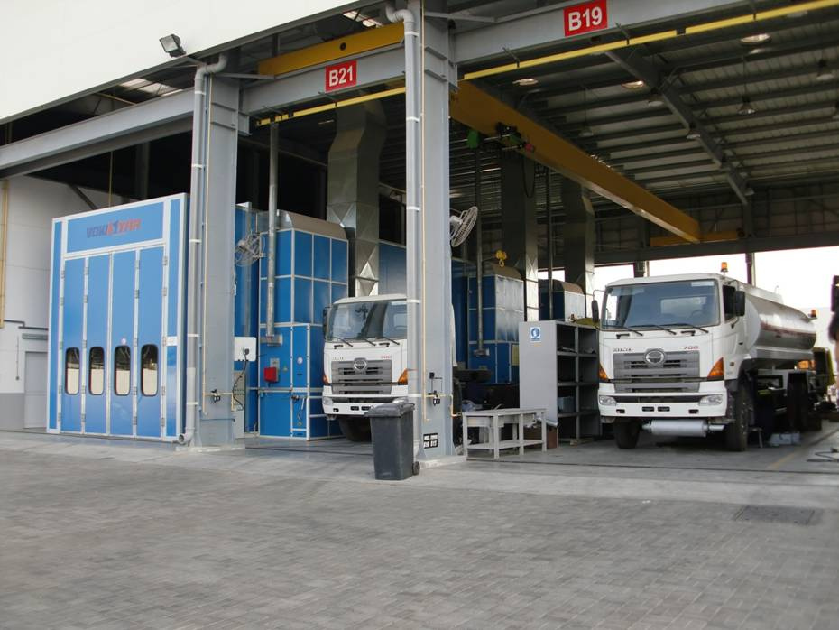 China Top Manufacturer Made Large Spray Paint Booth