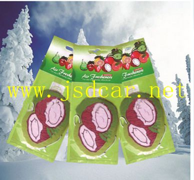 Eco-Friendly Paper Car Air Freshener, Car Perfume Pendant (JSD-E0002)
