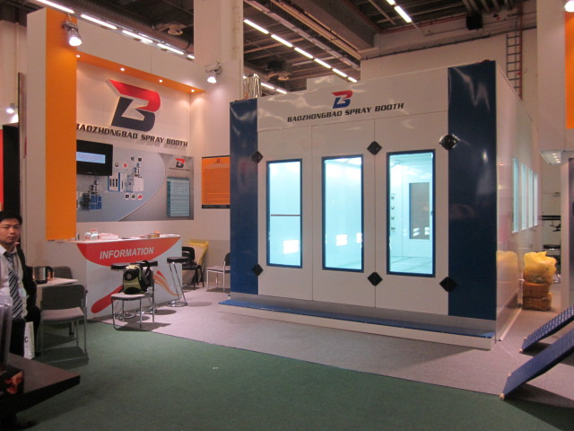 New Designed Spray Booth for Car, Paint and Dry, Technology From Italy