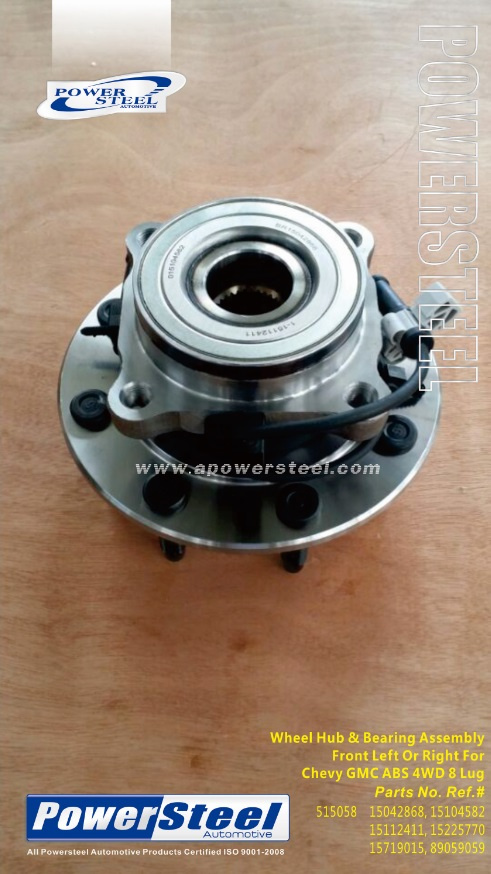 Powersteel Genunie Hub bearing  for Chevrolet	Avalanche 2500	2002-2006chevrolet	Silverado 1500	2001-2006chevrolet	Silverado 15