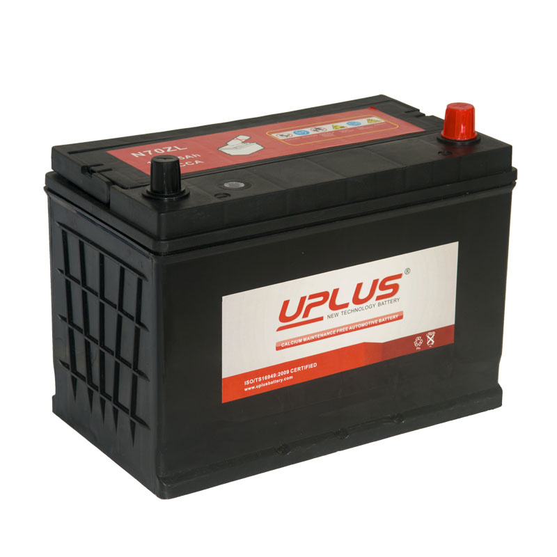 N70z Manufacturer Supply Mf Auto Starter Car Battery 12V 75ah