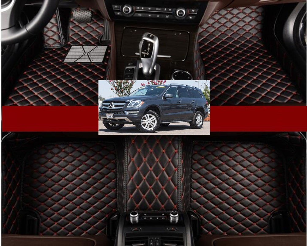 All Season Customized Car Foot Mat for 2015 Benz Gl 450 4matic 3row
