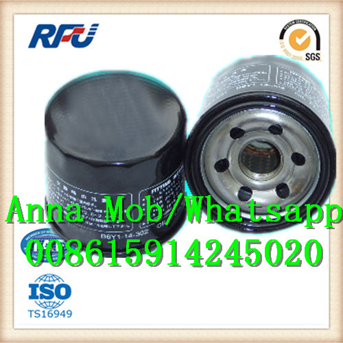 Car Oil Filter B6y1-14-302 for Nissan Honda Mazda