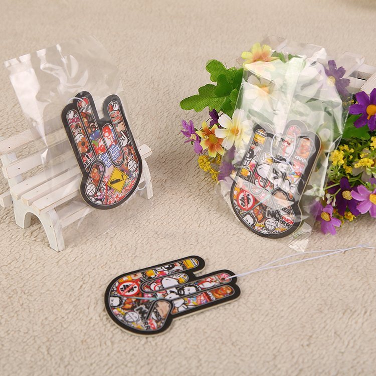 Different Scent Hand Shaped Paper Air Freshener (YH-AF295)