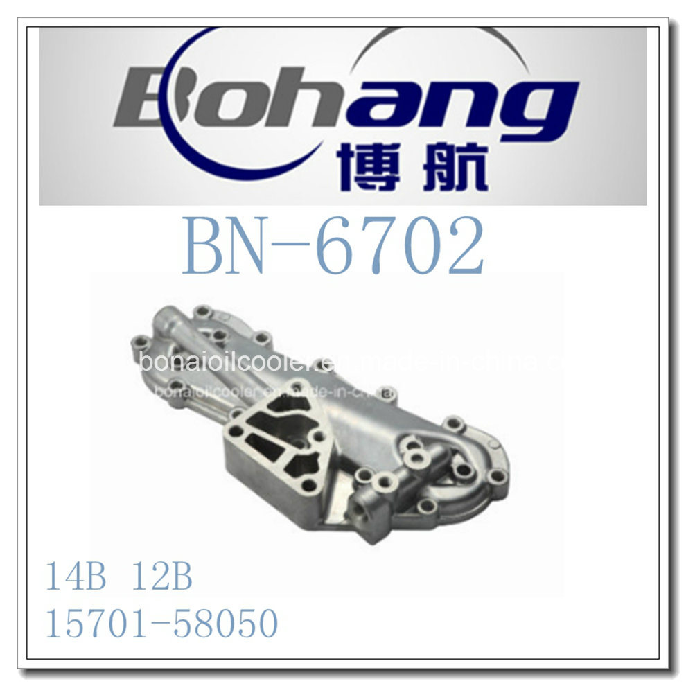 Bonai Engine Spare Part Toyota 14b 12b Oil Cooler Cover (15701-58050)