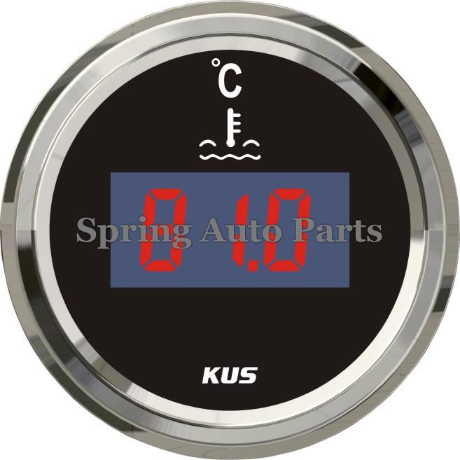 Popular 52mm Digital LED Water Temp Gauge with Backlight