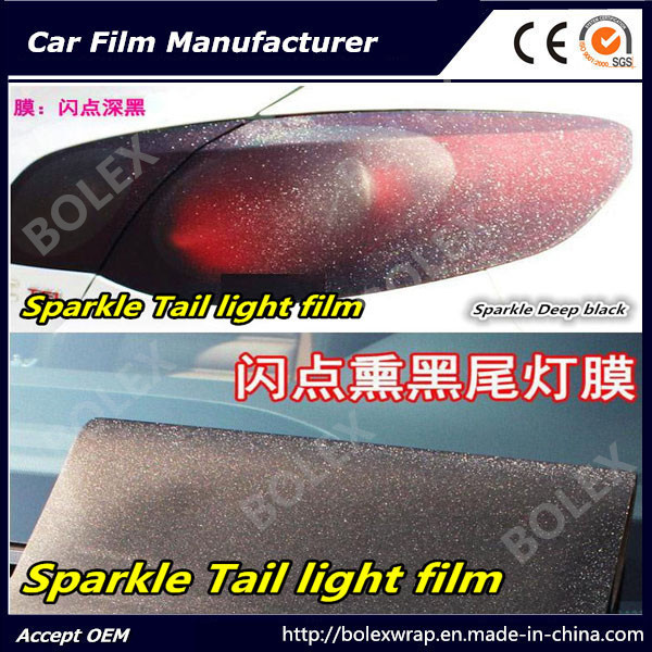 Sparkle Car Light Film/ Headligh Film/Tail Light Tint Tail Lamp Film 0.3*9m