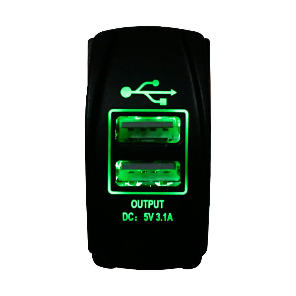Car Boat Dual USB Charger