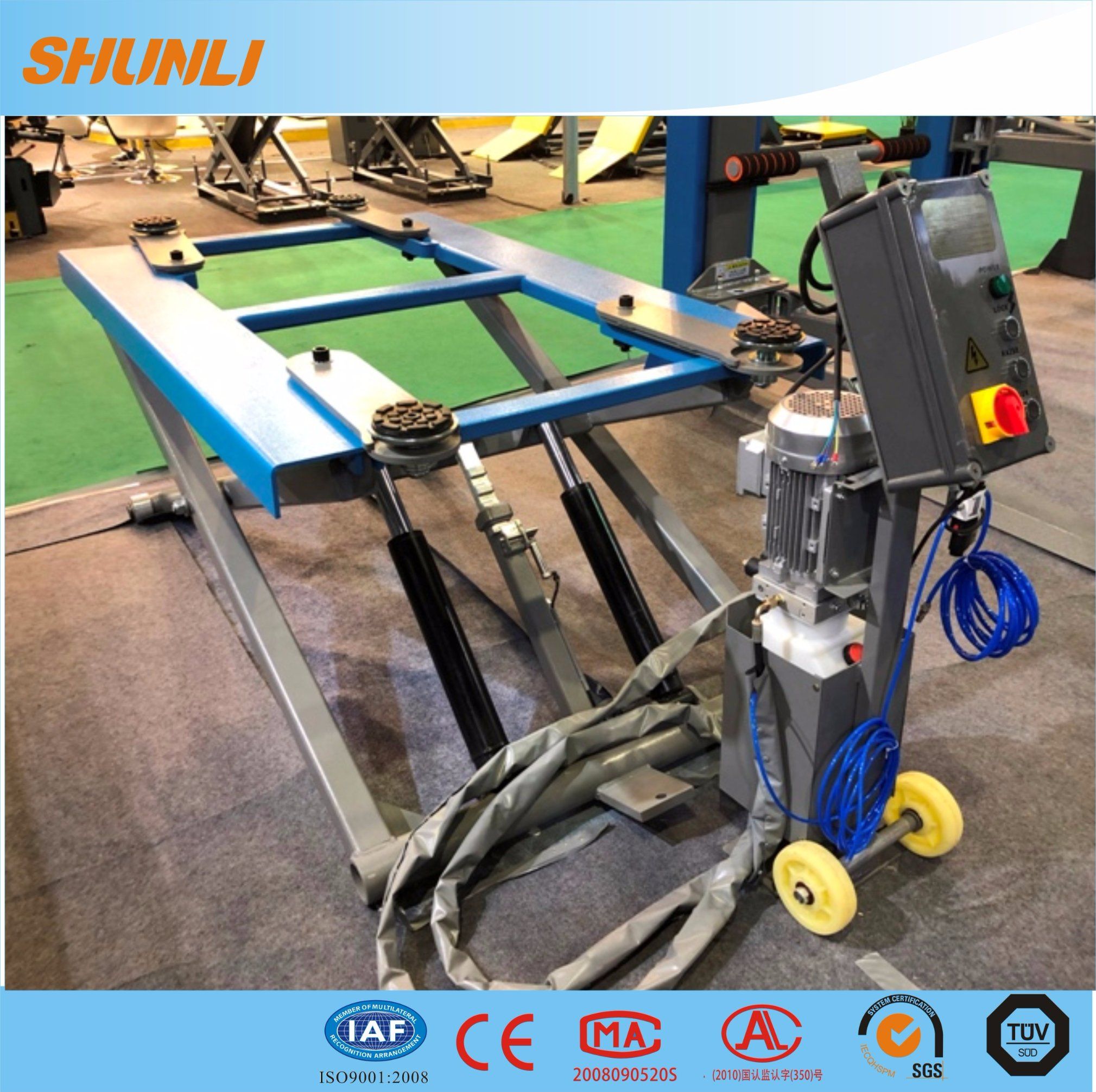 on Ground Movable Lower Scissor Lift