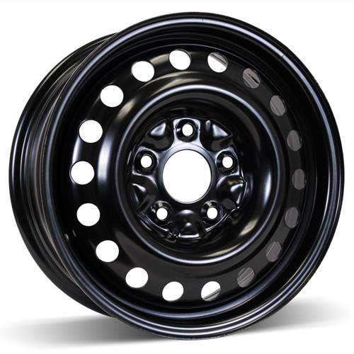 16X6.5 5-127 (5-5) Black Steel Winter Wheel