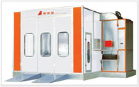 Paint Spray Chamber Semi Truck / Bus Booth
