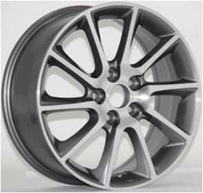 17 Inch Car Aluminum Wheels with PCD 5*114.3