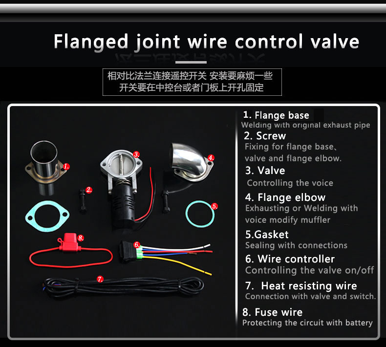 Automobile Stainless Steel Variable Exhaust Valve