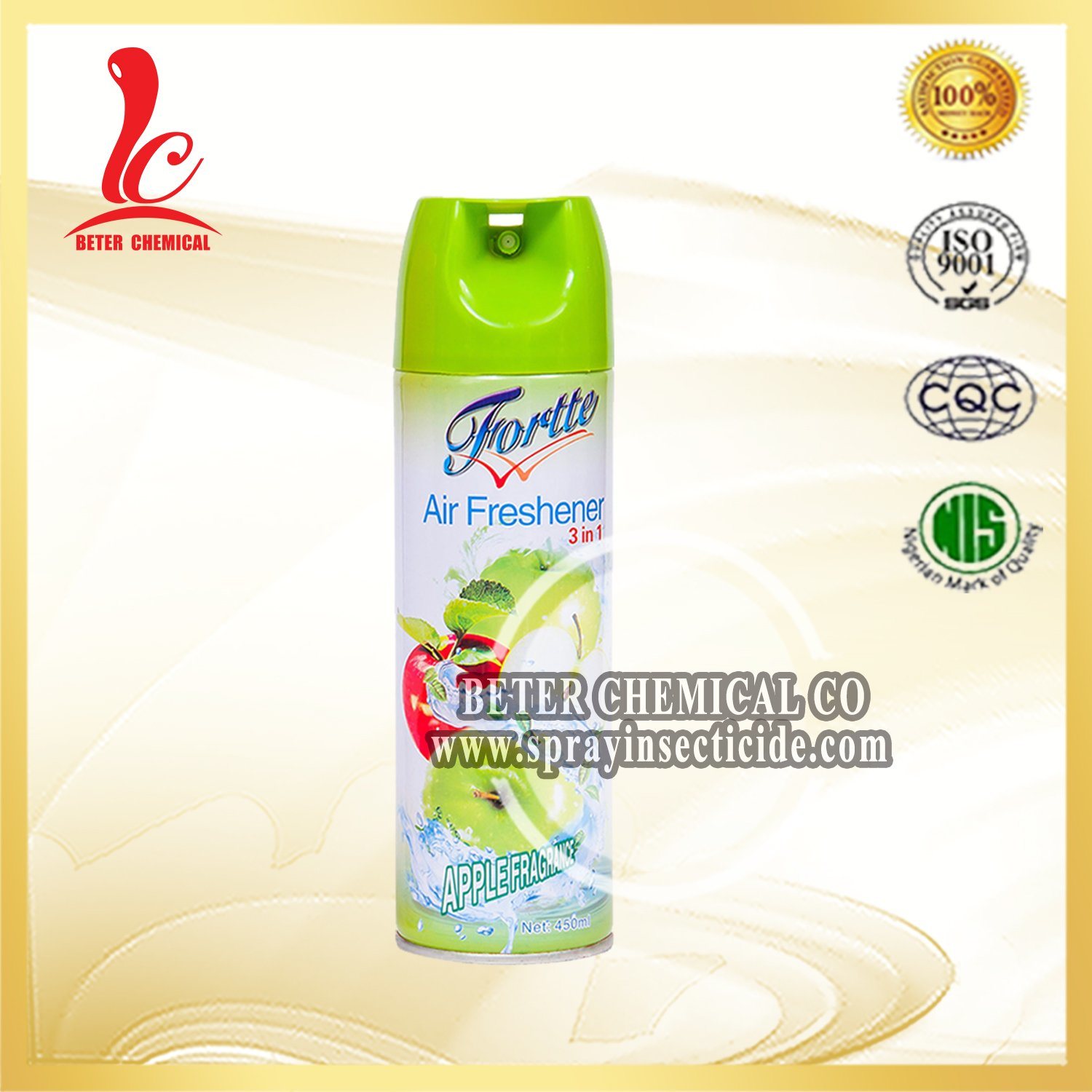 450ml Good Quality Aerosol Perfume Air Freshener Spray