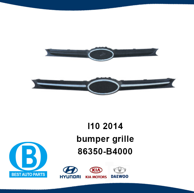 Bumper Grille Auto Accessories for Hyundai I10 2014 Grand I10 Morning 