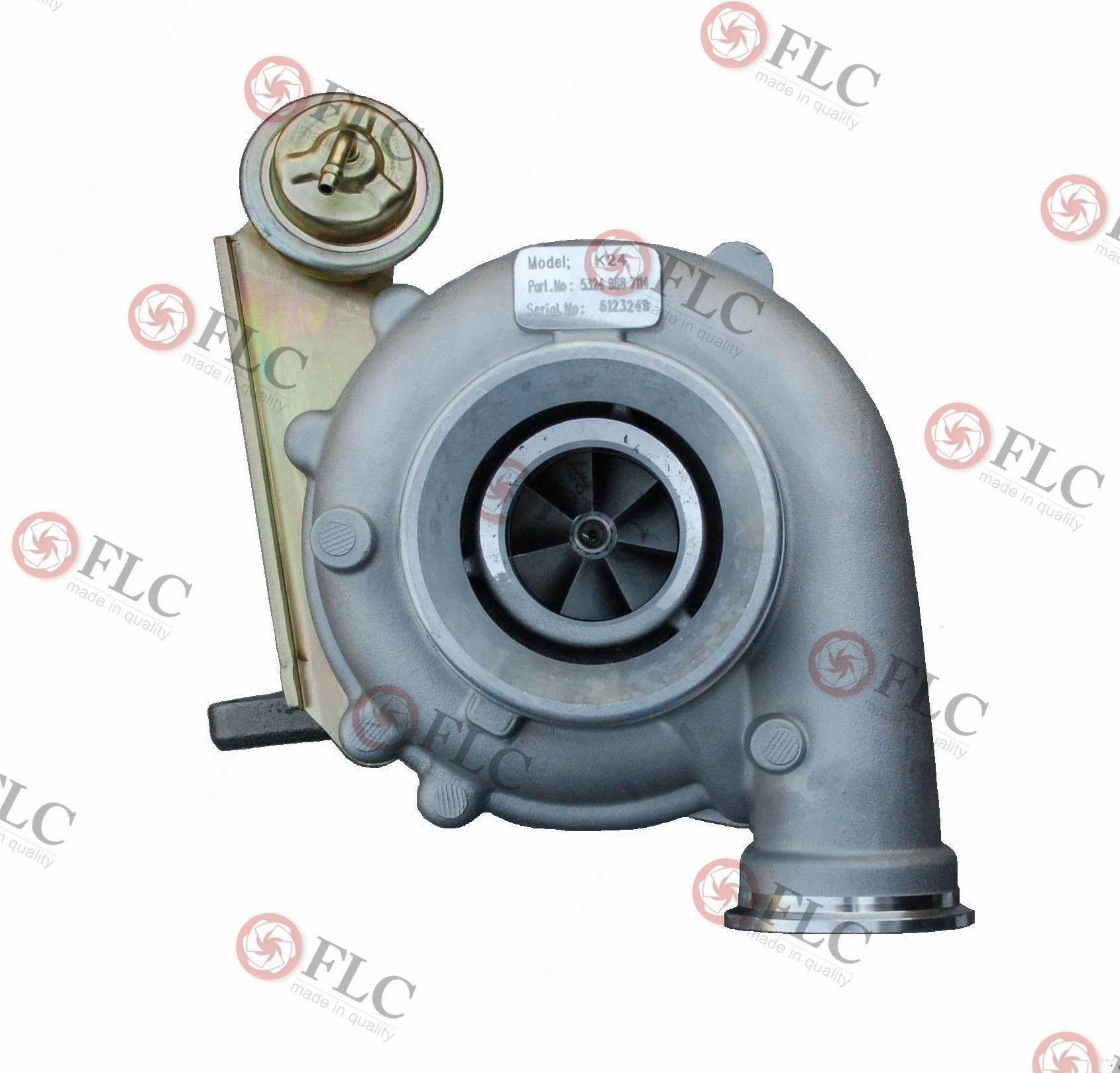 Mercedes Atego Turbocharger K24 53249887114 53249887107