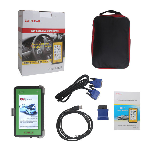 Original Carecar C68 Retail DIY Professional Auto Diagnostic Tool