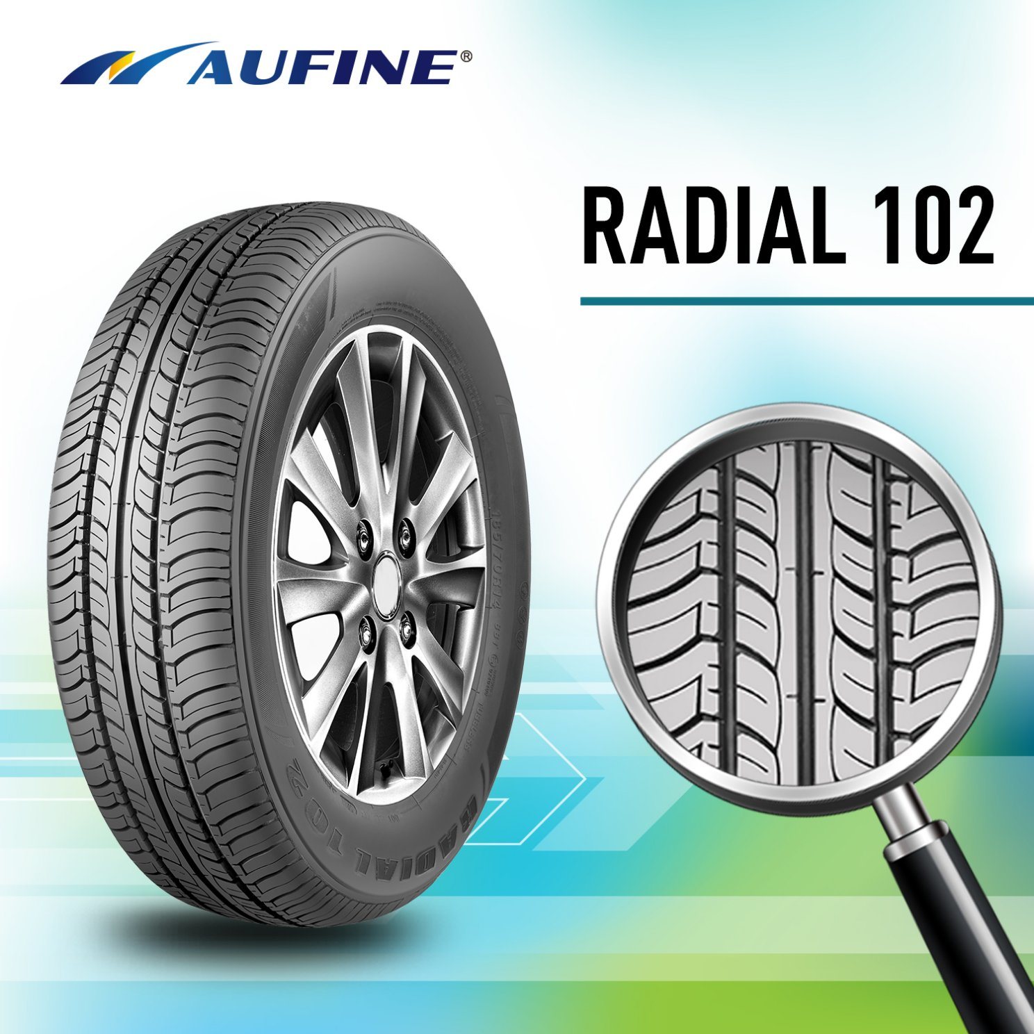 Popular Pattern Radial Car Tyre with Top Quality