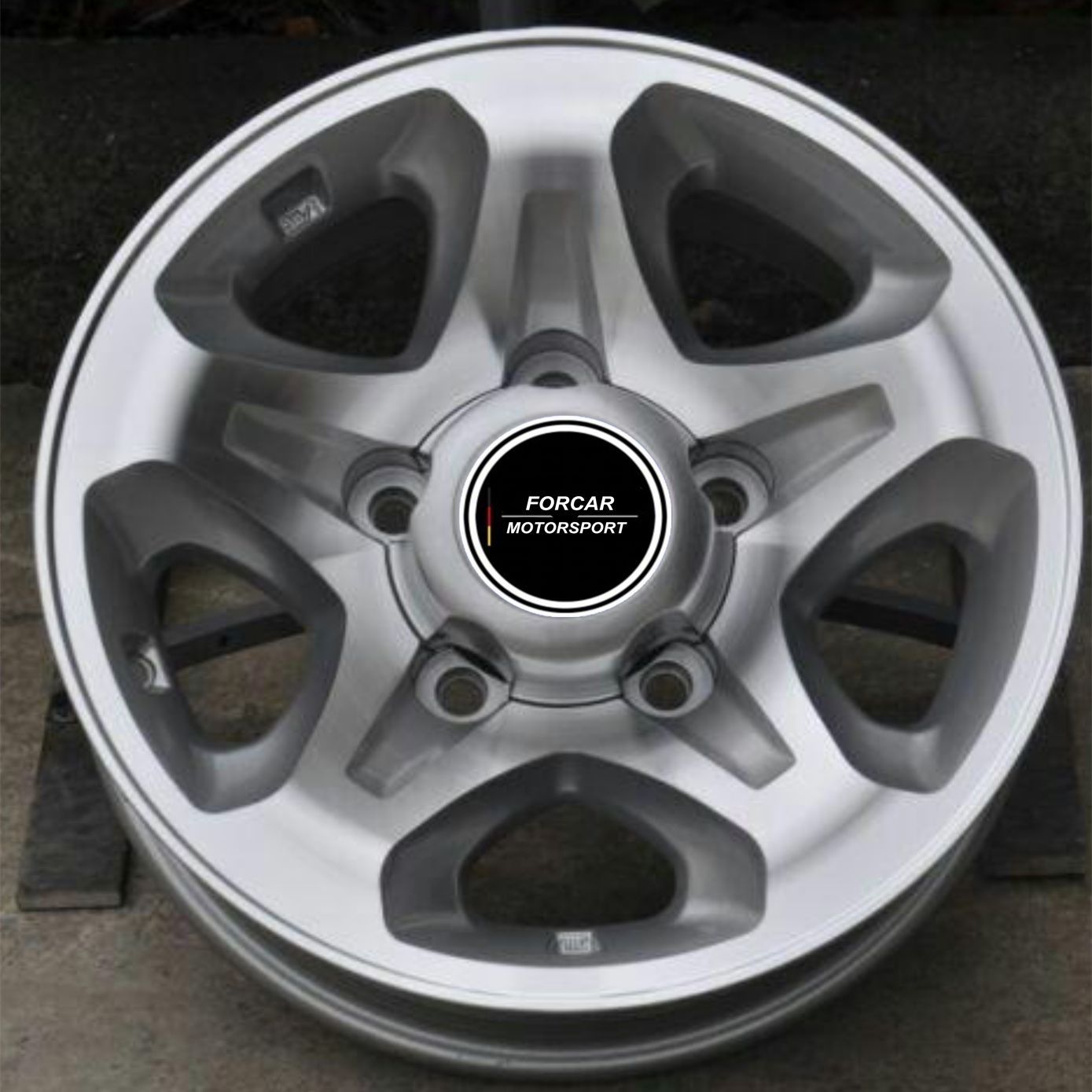 Aluminum 16*7 Toyota Replica Car Alloy 5*150 Wheel Rims Via