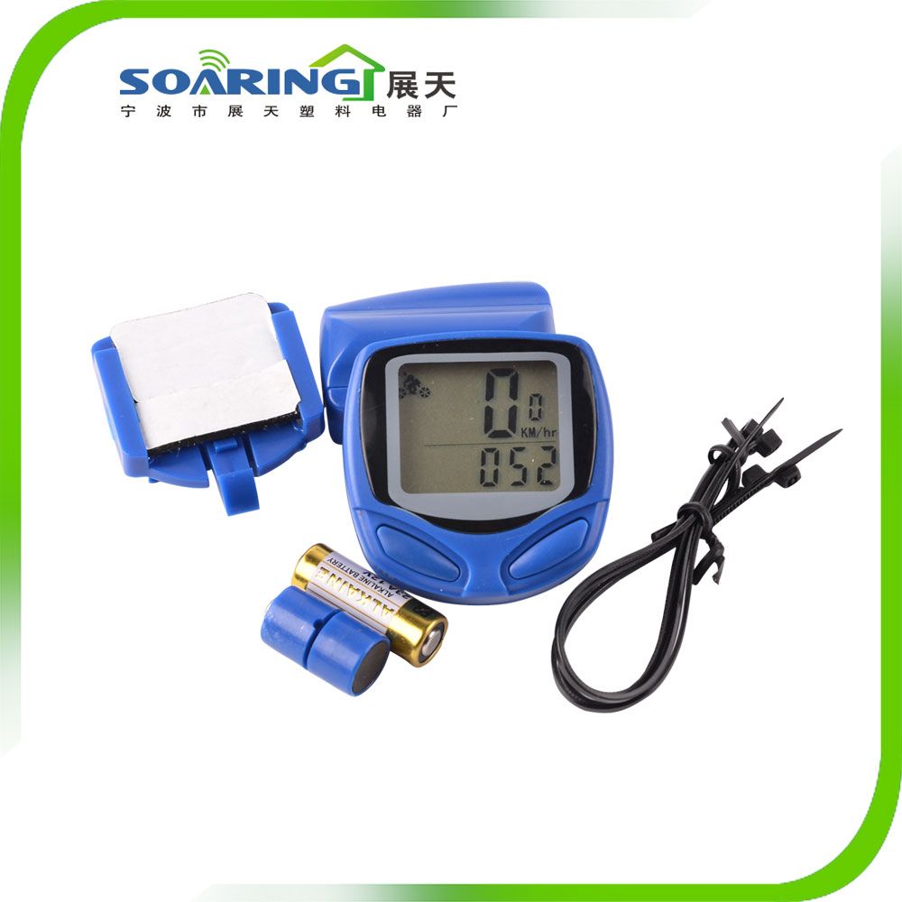 Wireless Bike Computer Speedometer with LCD Display (ZT18008)