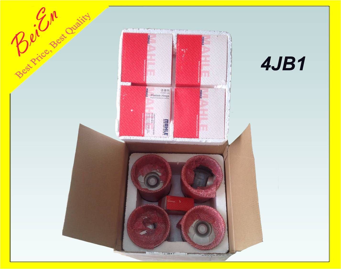 Mahle Liner Kit for Isuzu Excavator 4jb1