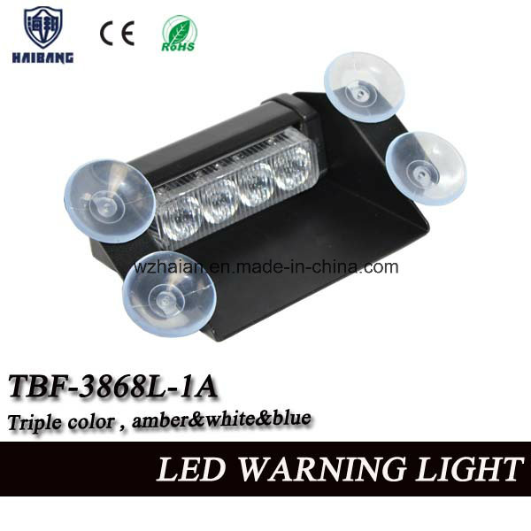New Design Triple Color LED Dash Warning Light for Car Windshield